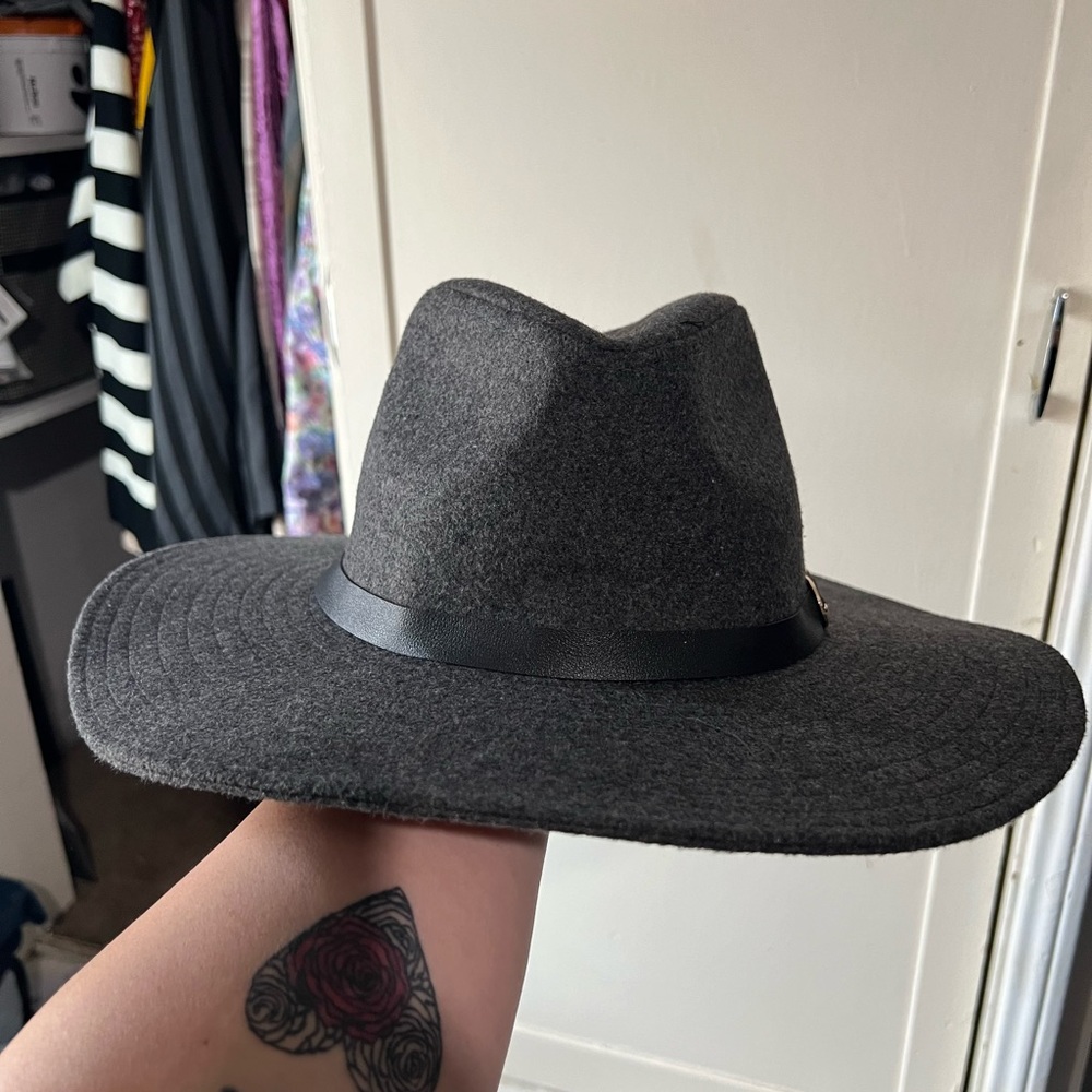Torrid Panama Hat -Charcoal